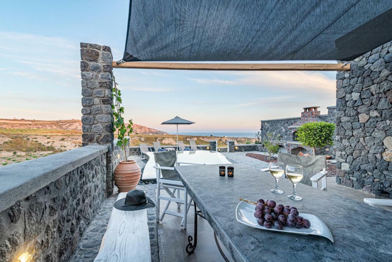 Klimata House - Private Jacuzzi Pool & Bbq Villa Vlychada Exterior foto